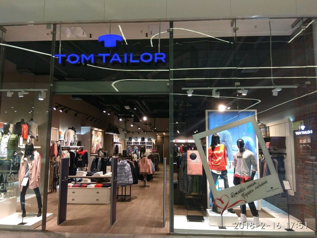 Tom Tailor | Санкт-Петербург, Якорная ул., 5А, Санкт-Петербург